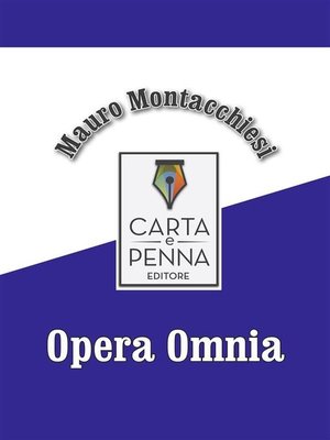 cover image of Opera Omnia